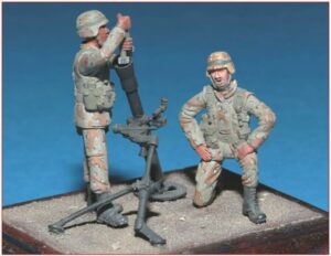 Post-War US Army Figures and Weapons